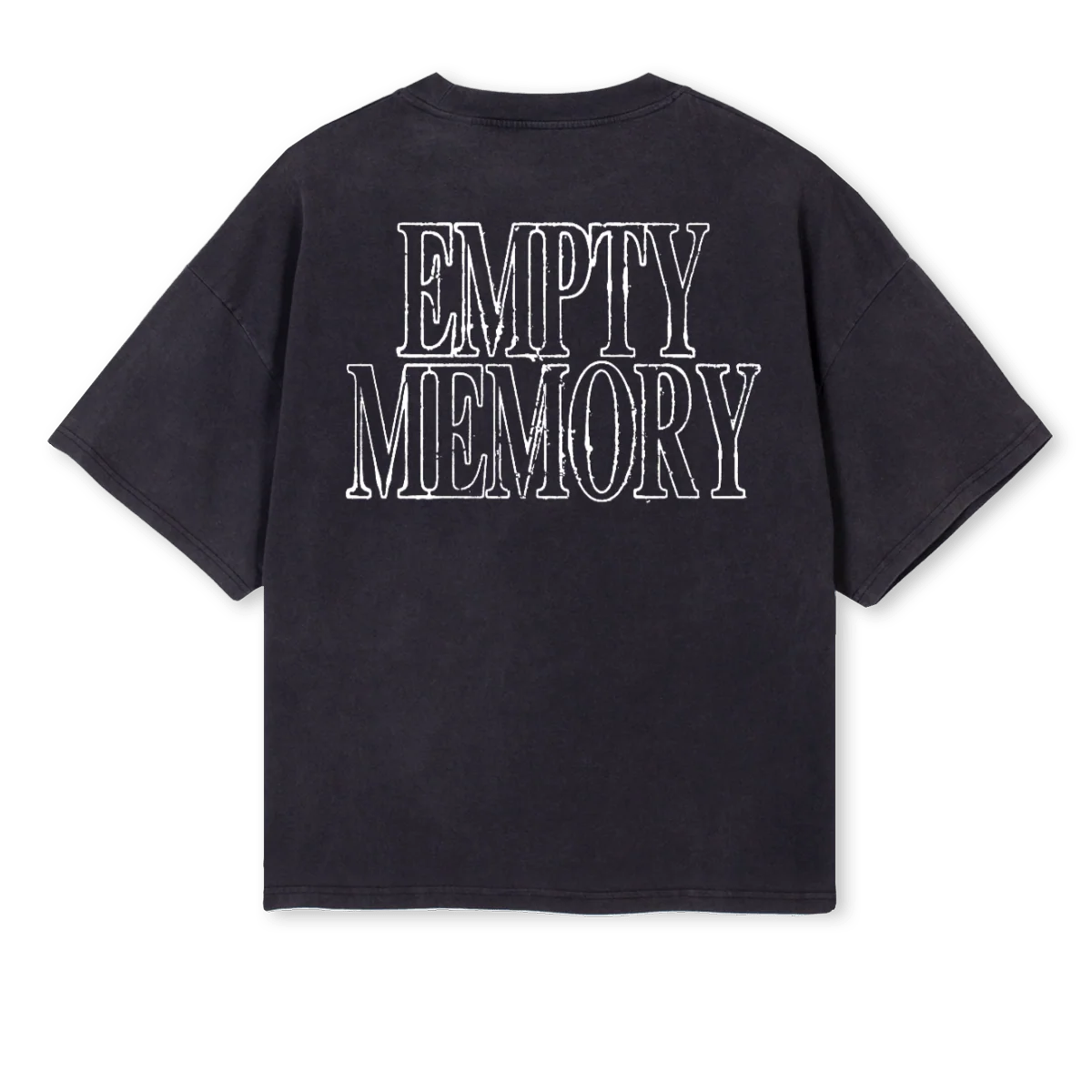 REMEMBRTEE Vintage Black Oversized Boxy Tee. - Image 2
