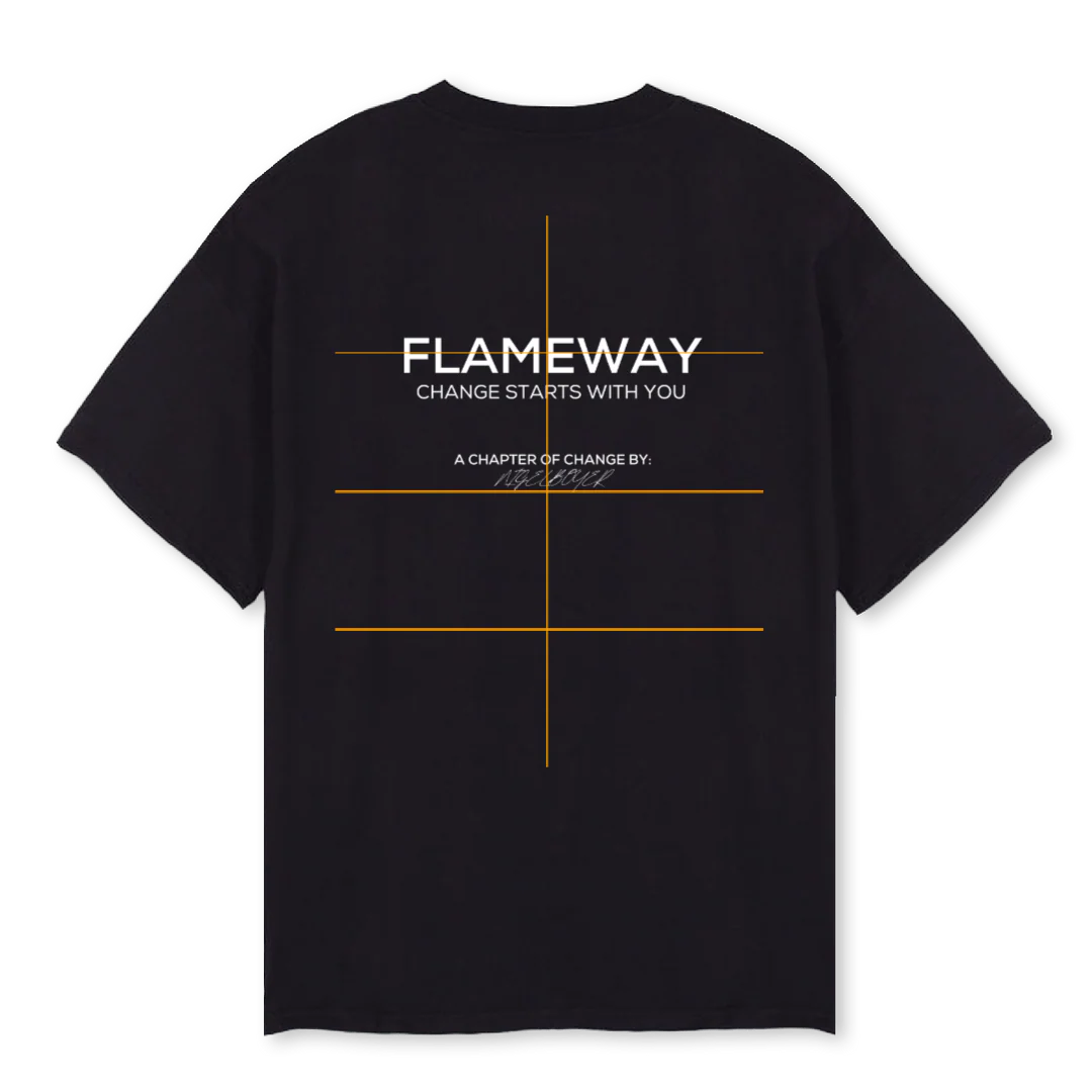 RENEWED Black Oversized Tee. - Image 2