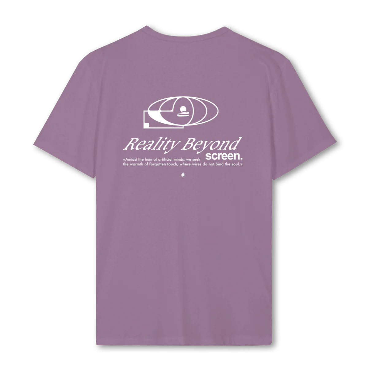 RESTART_1 Purple Regular Tee. - Image 2