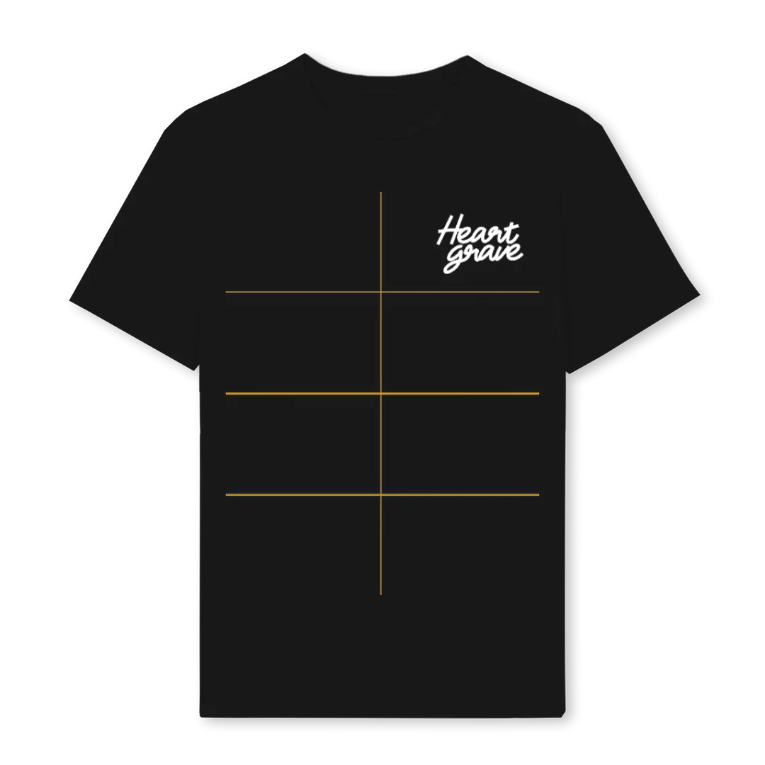 REV  Black Regular Tee.