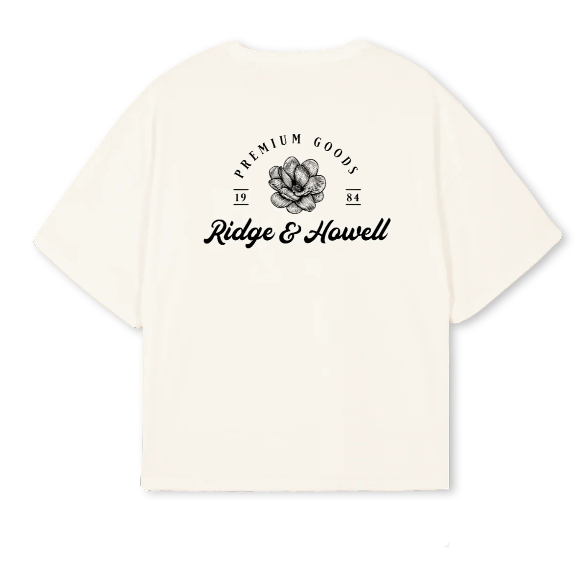 RHVINTAGE Vintage White Oversized Boxy Tee. - Image 2