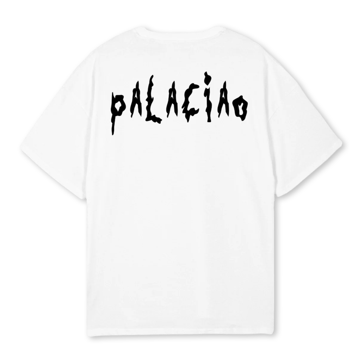 RICKOVERSIZEDOS NOIR White Oversized Tee. - Image 2