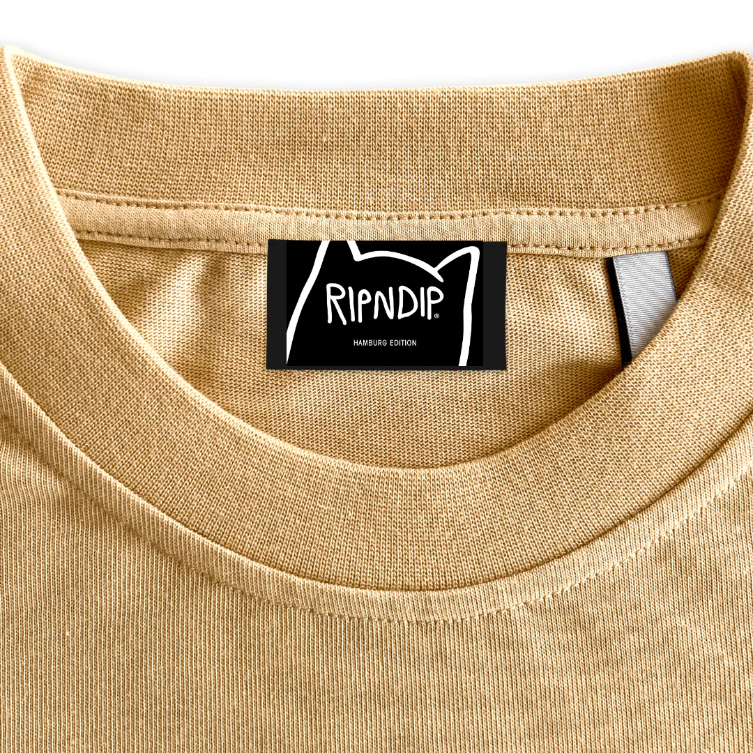 RIPNDIP HAMBURG Custom Neck Label.