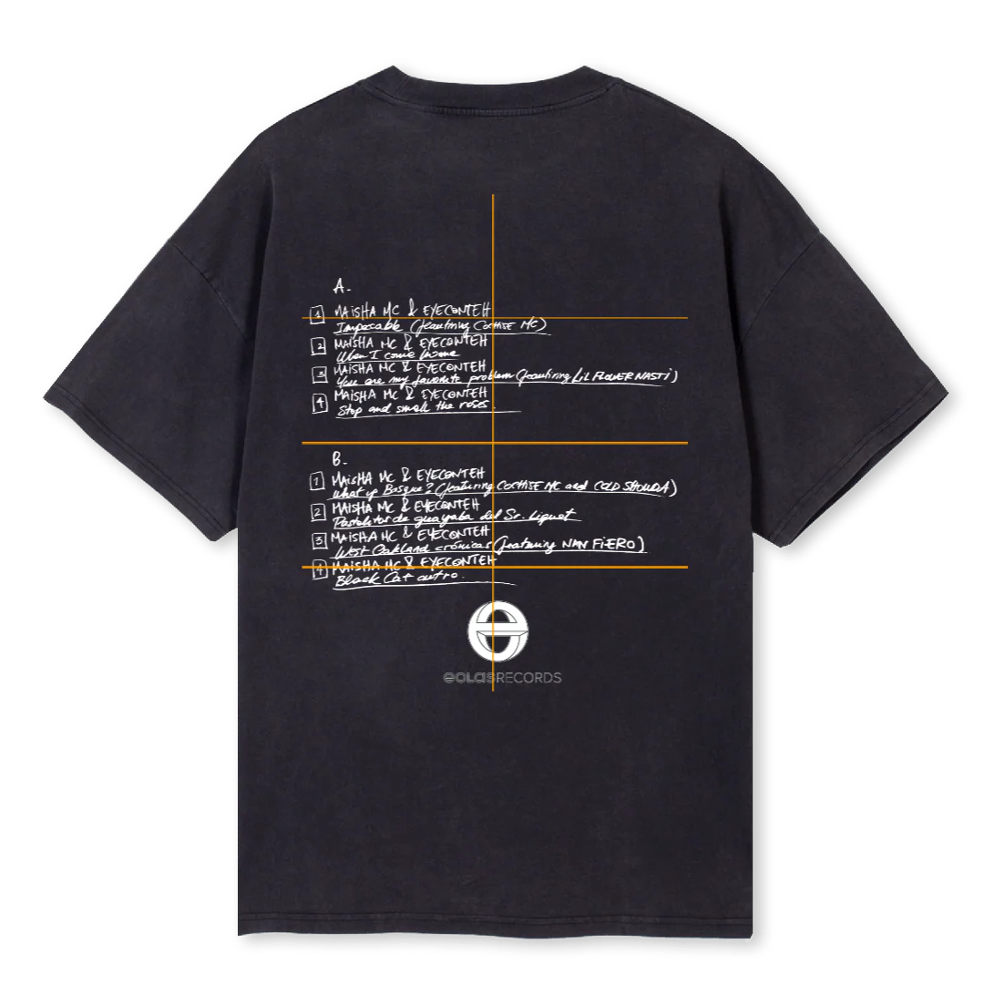 RISSIETSHIRT Vintage Black Oversized Tee. - Image 2