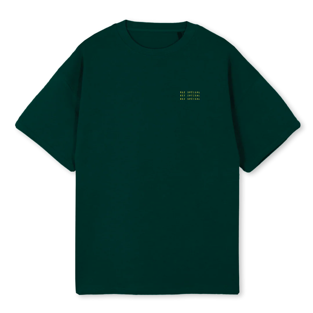 RIZ TRIPS Wild Green Oversized Tee.