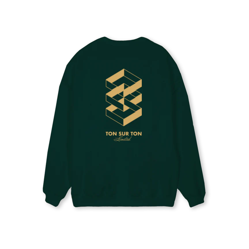 ROBERTO Wild Green Regular Crewneck Sweater. - Image 2