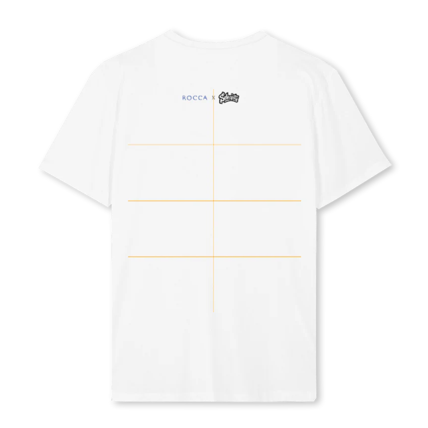 ROCCA REGULAR White Regular Tee. - Image 2
