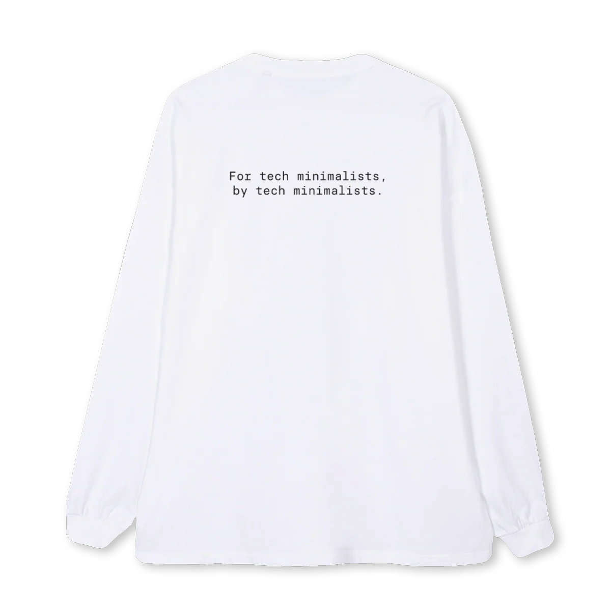 ROLLINGSHIRT White Oversized LS Tee. - Image 2
