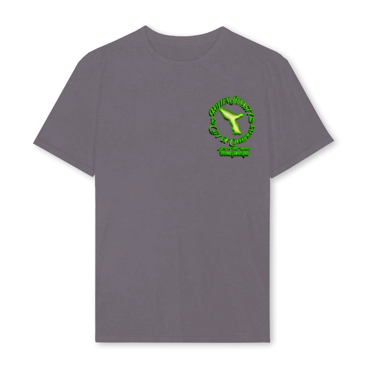 ROLLS GLW Pigment Grey Regular Tee.