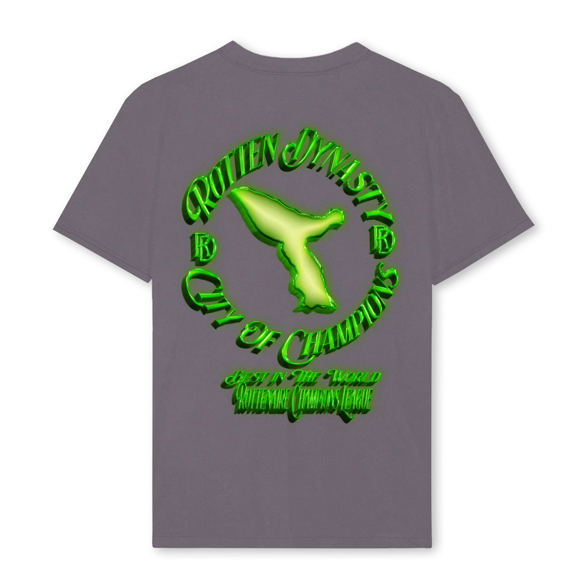 ROLLS GLW Pigment Grey Regular Tee. - Image 2