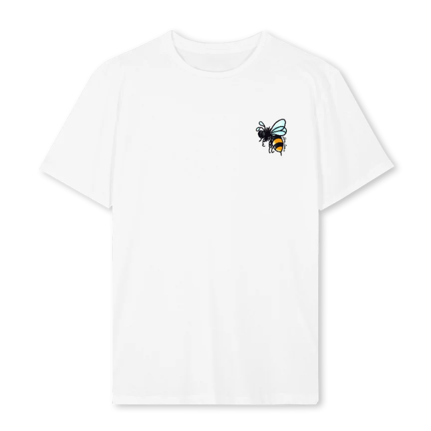 ROSEBEE White Regular Tee.