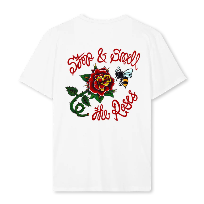 ROSEBEE White Regular Tee. - Image 2