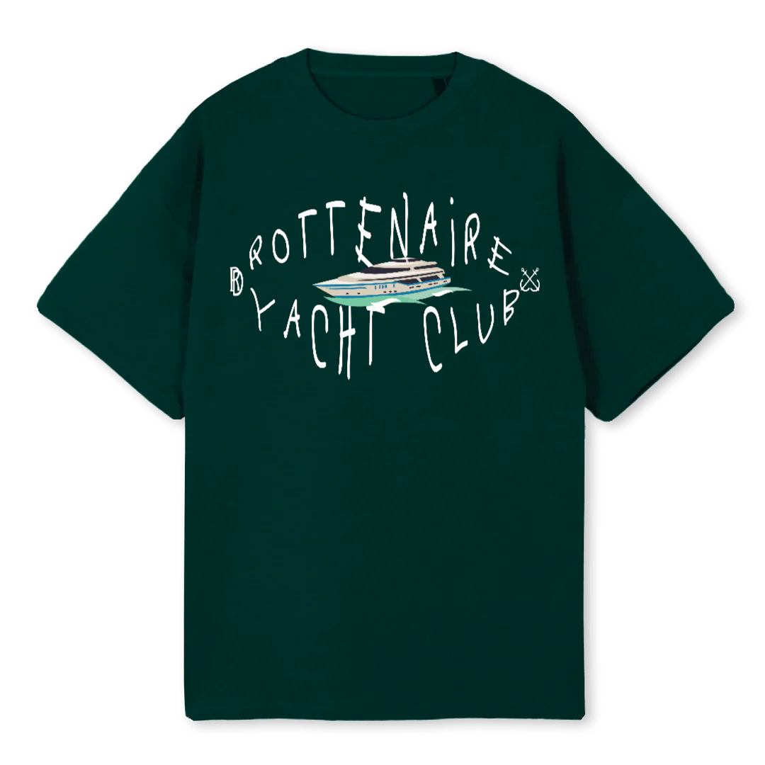 ROTTENAIRE SAIL  Wild Green Oversized Tee.