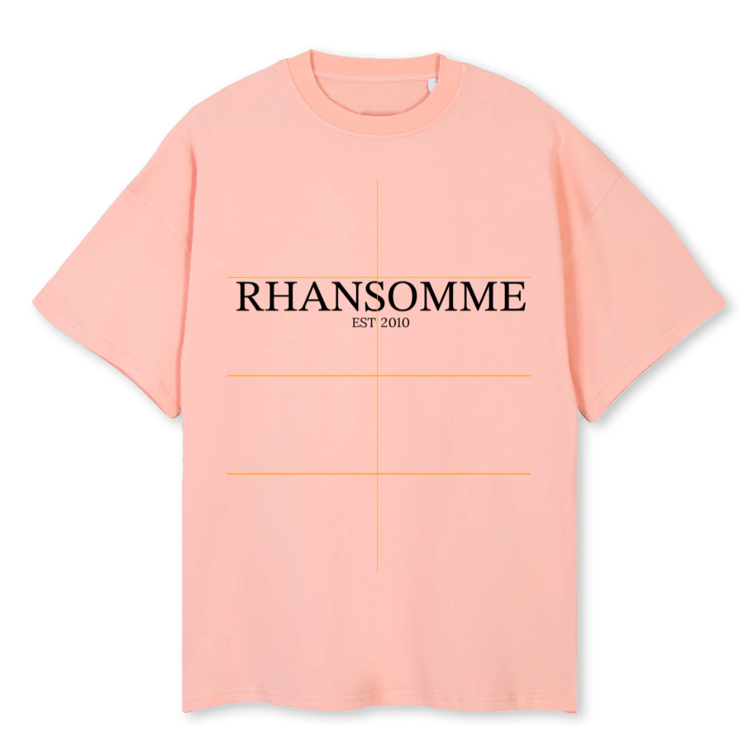 RSM PINK CLAY Pink Clay Oversized Tee.