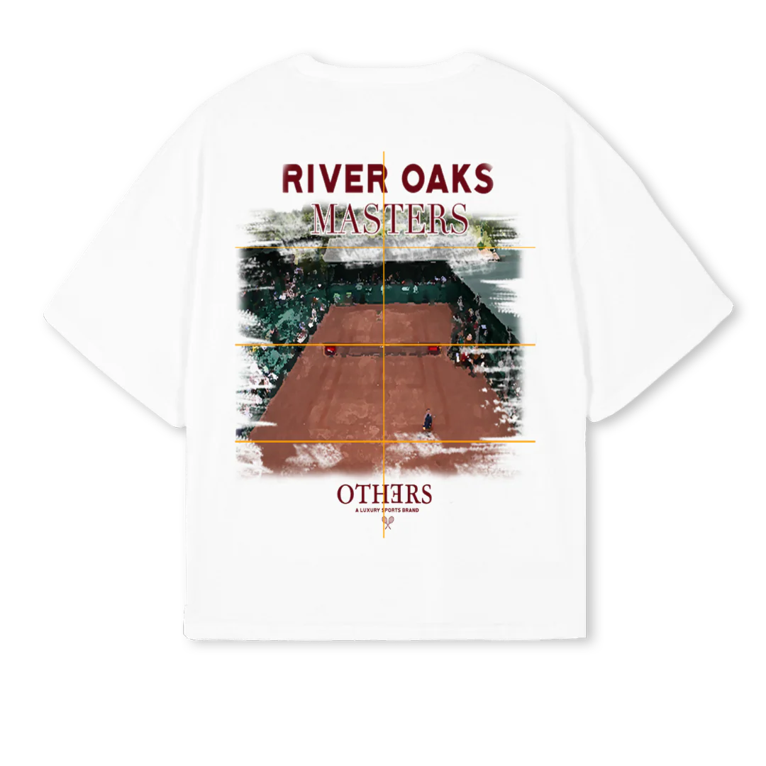 RVROAK White Oversized Boxy Tee. - Image 2