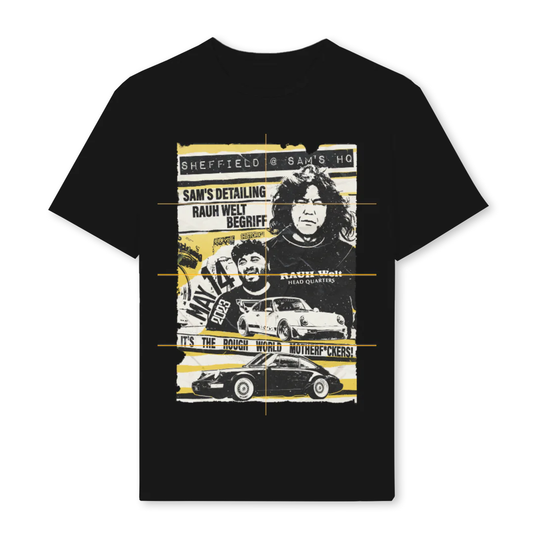 RWBTEE Black Regular Tee.