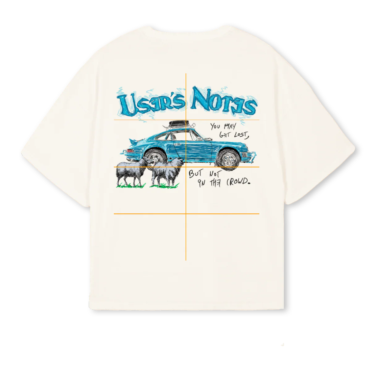 SAFARIGOOD Vintage White Oversized Boxy Tee. - Image 2