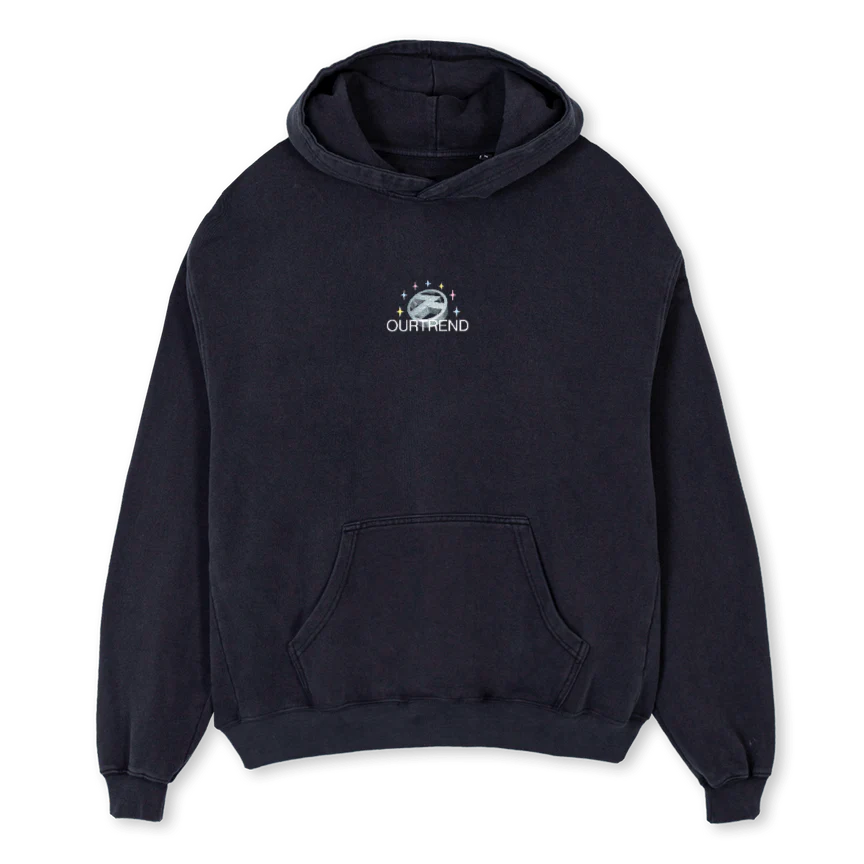 SAFE Vintage Black Oversized Hoodie.