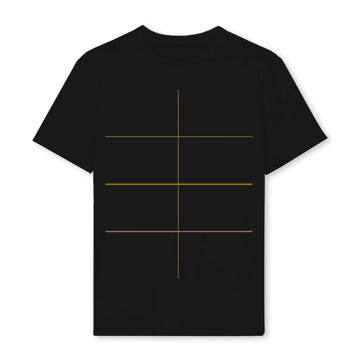 SAGSAMPLEONE Black Regular Tee.