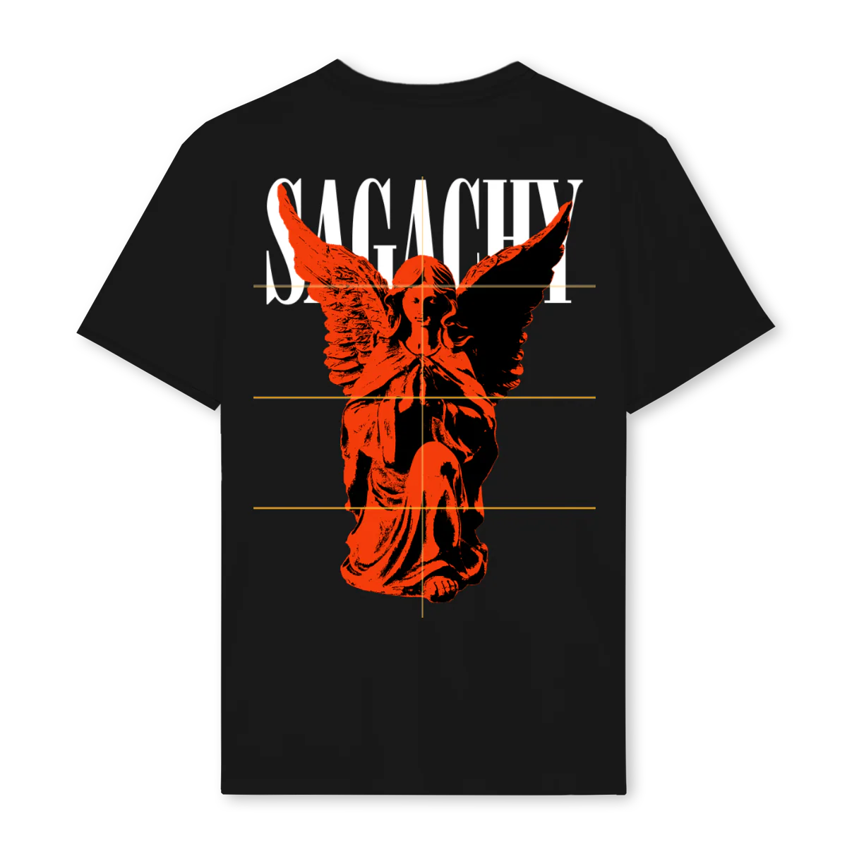 SAGSAMPLEONE Black Regular Tee. - Image 2