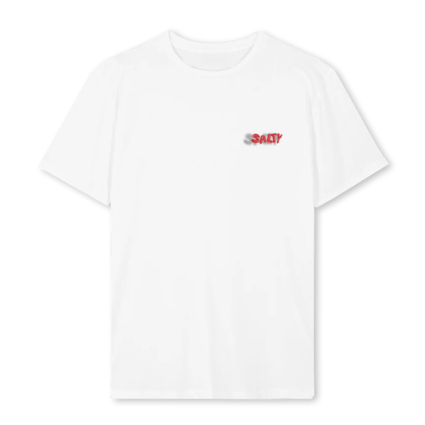 SALTYLOBOSUMMERTEE White Regular Tee.