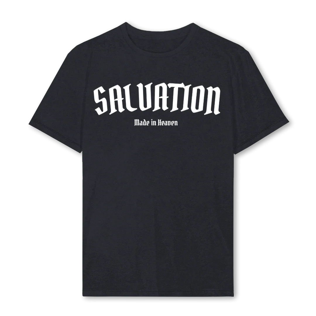 SALVATION Vintage Black Regular Tee.