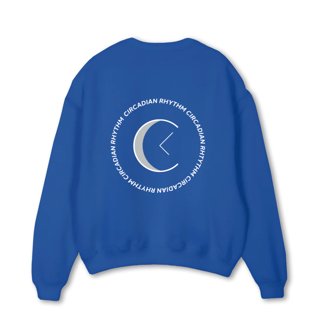 SALWCB Cobalt Blue Oversized Crewneck Sweater. - Image 2
