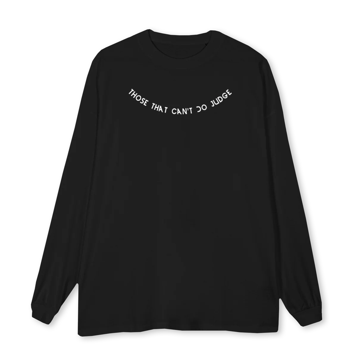 SAMMIEFEATURE Black Oversized LS Tee.