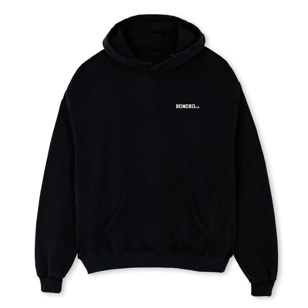 SAMP Black Oversized Hoodie.