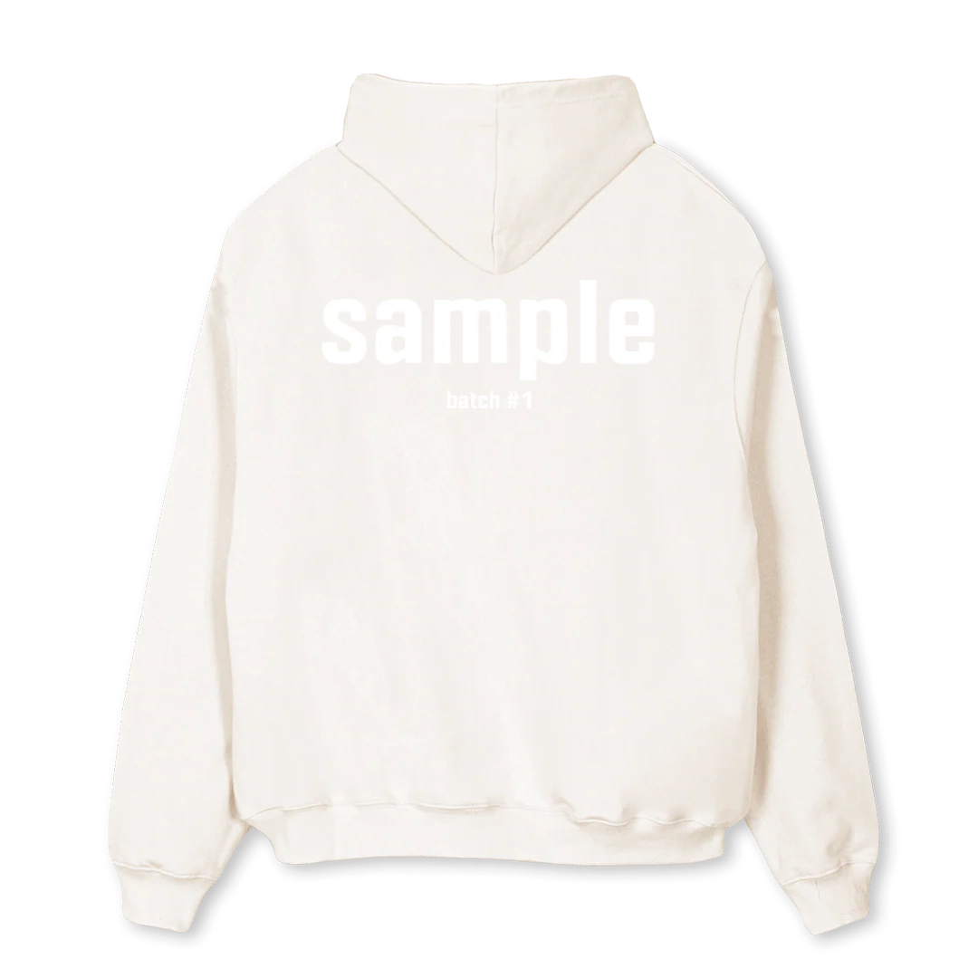 SAMP Vintage White Oversized Hoodie. - Image 2