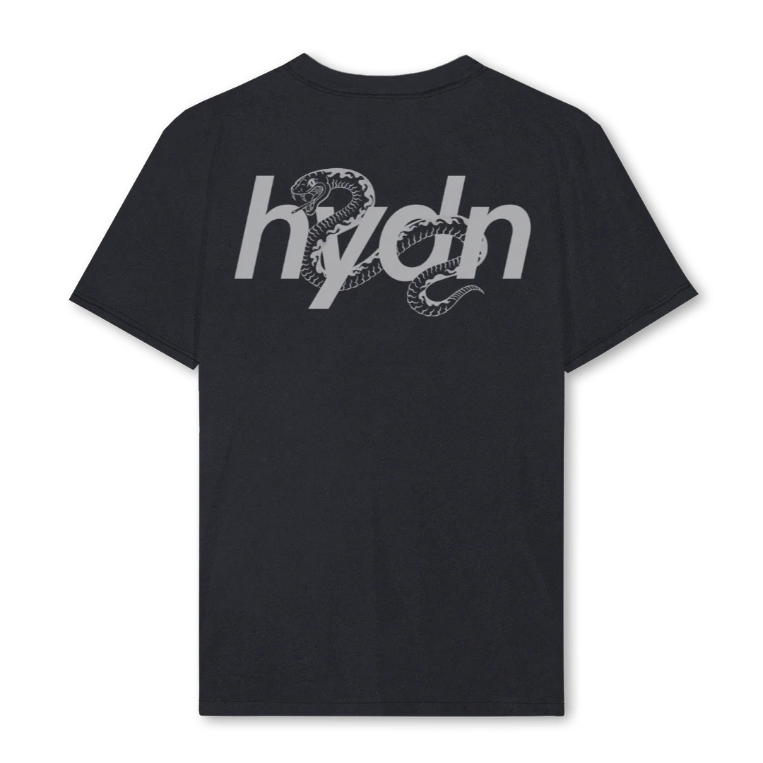 SAMPLENORMALWHITE Vintage Black Regular Tee. - Image 2