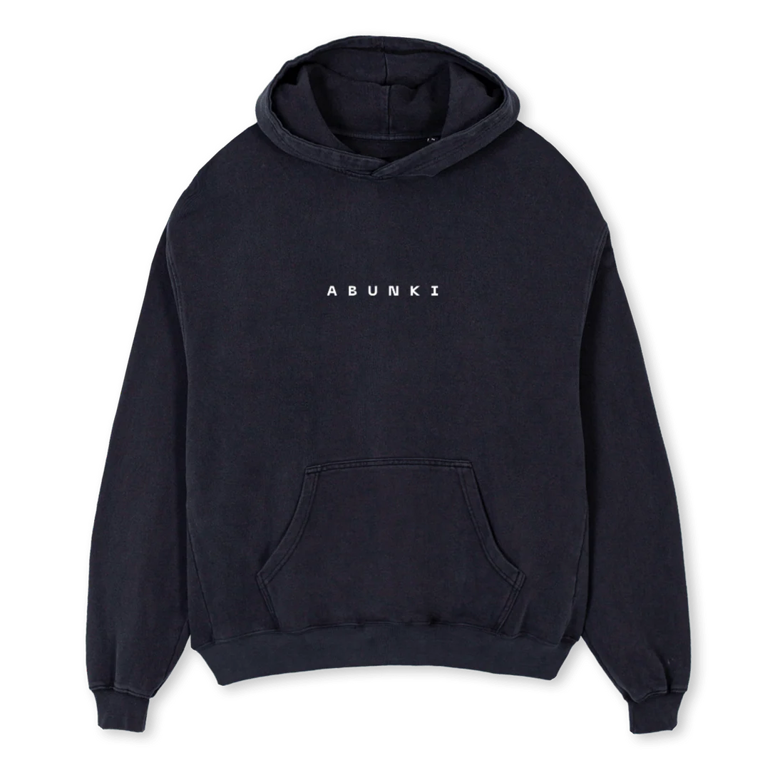 SAMPLEONE Vintage Black Oversized Hoodie.