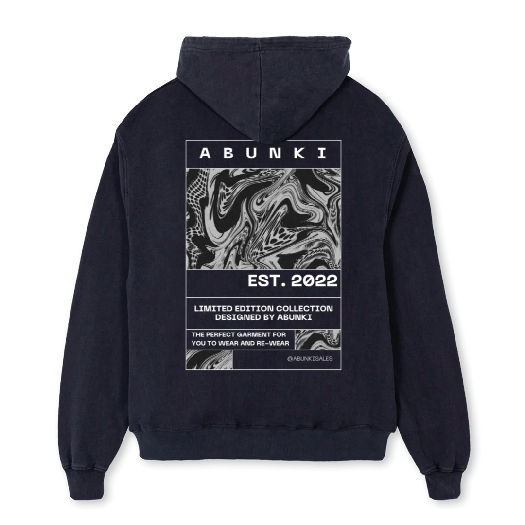 SAMPLEONE Vintage Black Oversized Hoodie. - Image 2