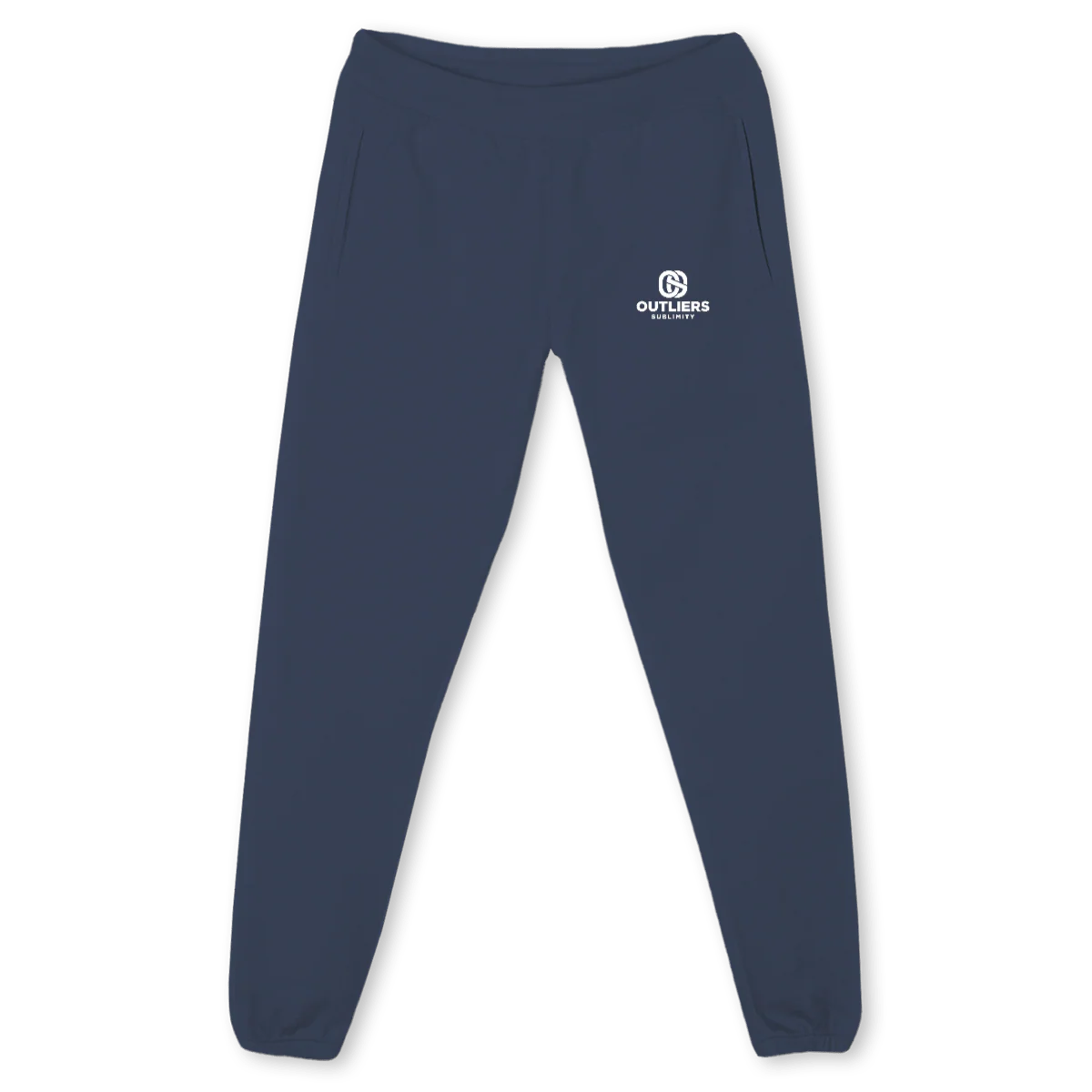 SAMPLESWEATPANTNB Navy Blue Relaxed Sweatpants.