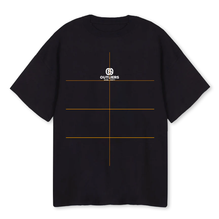SAMPLETEEBL Black Oversized Tee.