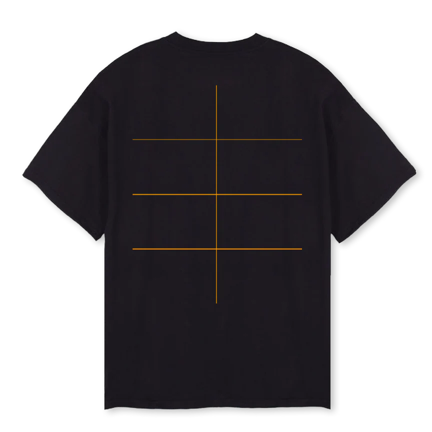 SAMPLETEEBL Black Oversized Tee. - Image 2