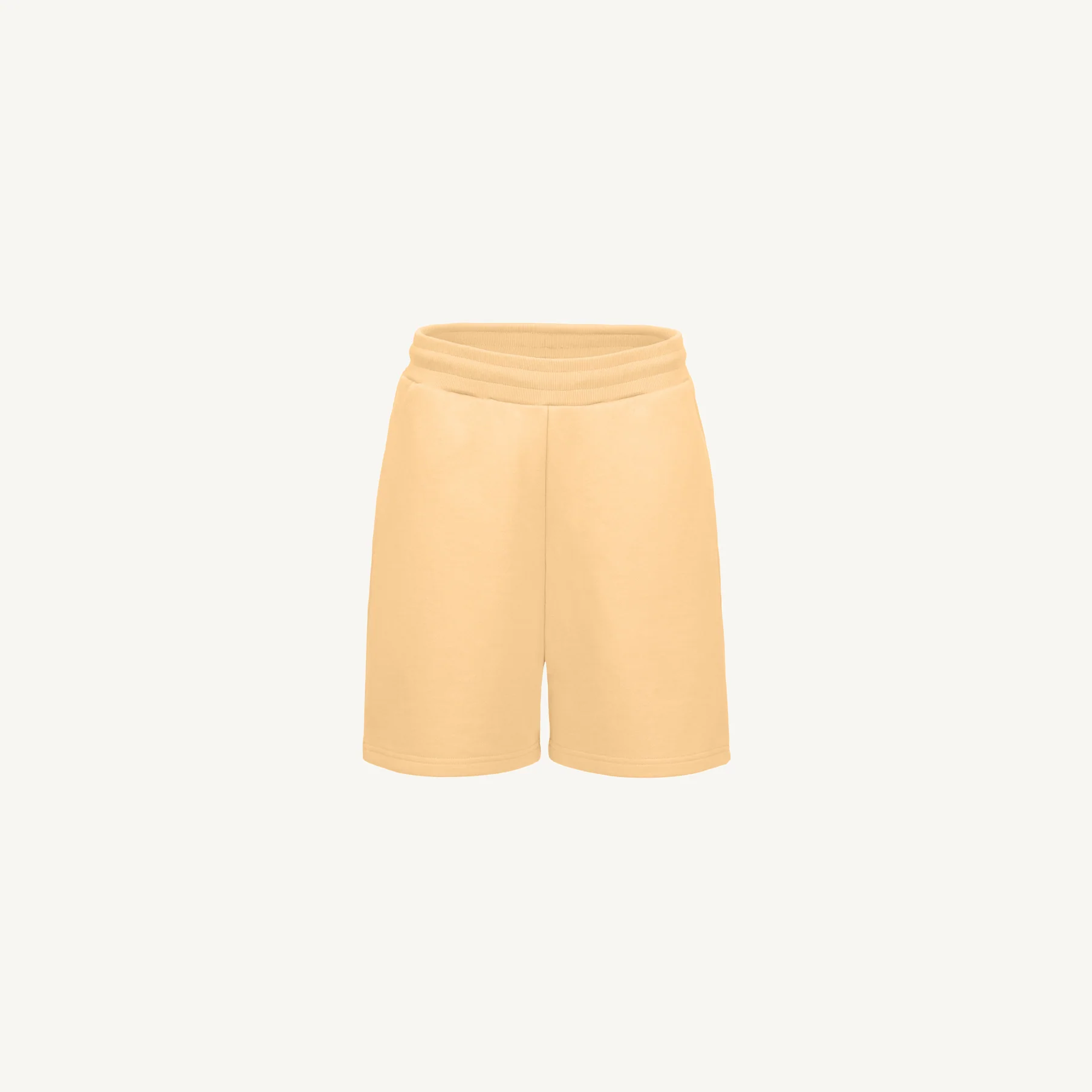 Sand Relaxed Sweatshorts Mockups.
