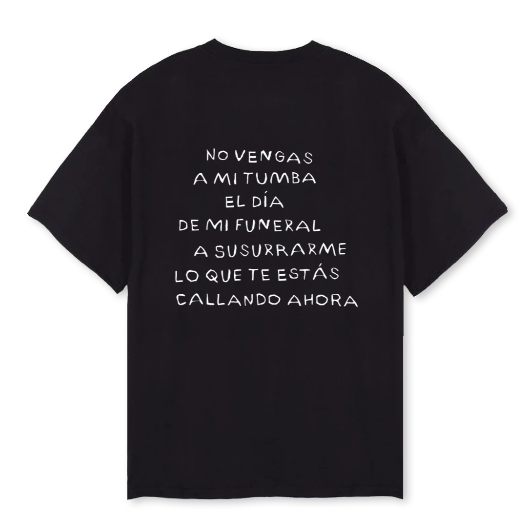 SASSY Black Oversized Tee. - Image 2
