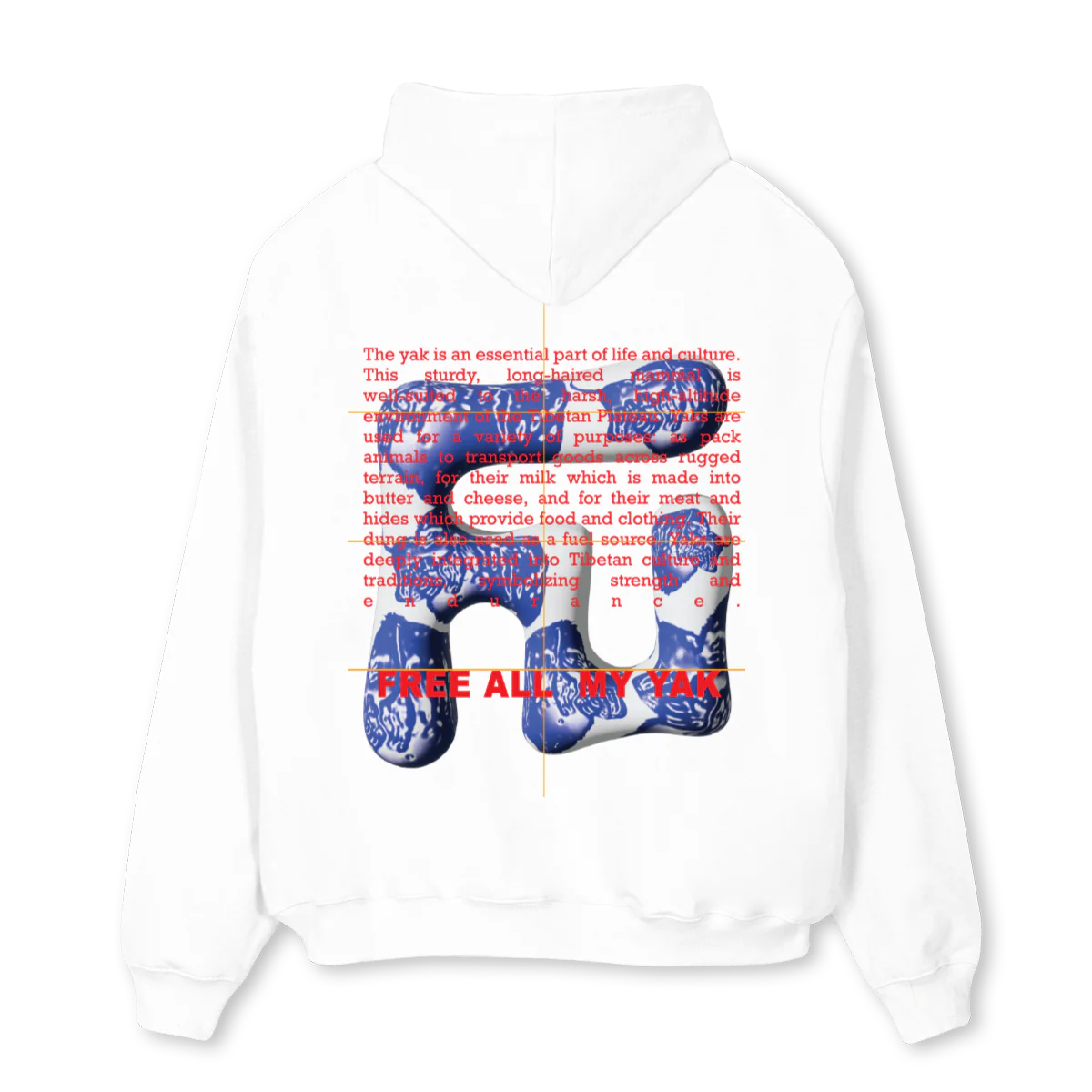 SAVEYAK White Oversized Hoodie. - Image 2