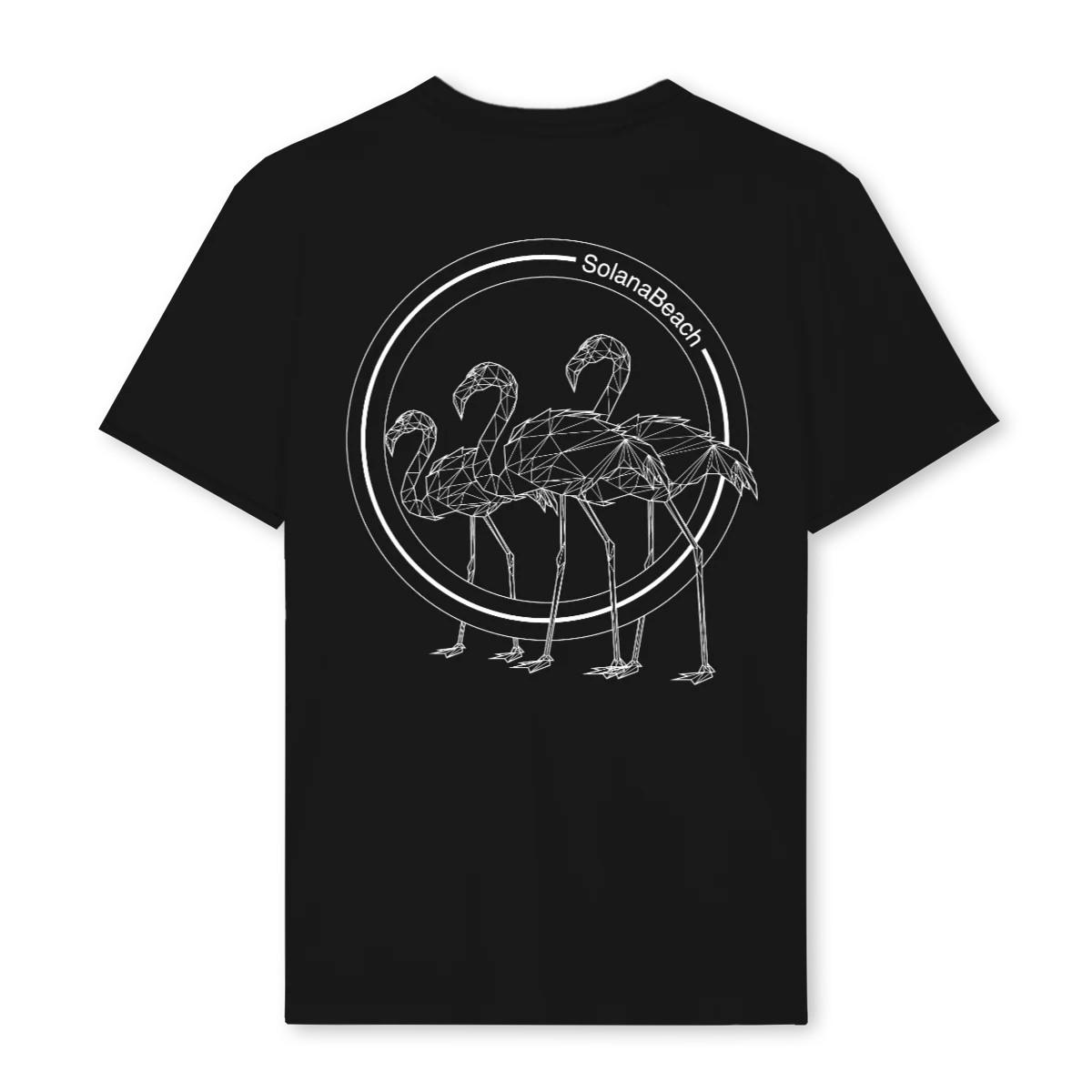 SB FLAMINGO Black Regular Tee. - Image 2