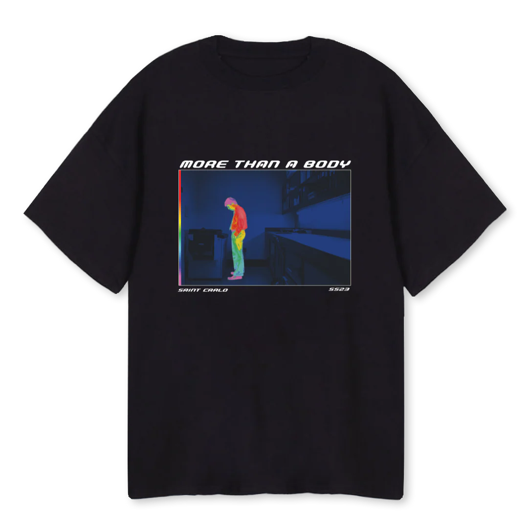 SC MTAB Black Oversized Tee.