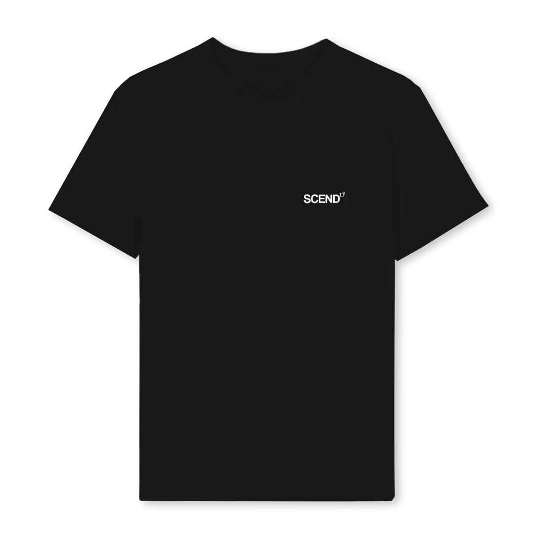 SCENDTEAMREGULAR Black Regular Tee.