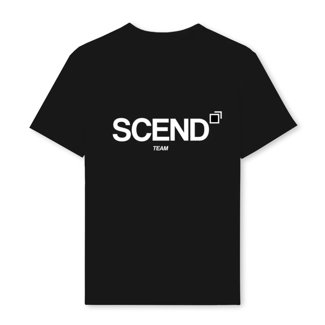 SCENDTEAMREGULAR Black Regular Tee. - Image 2