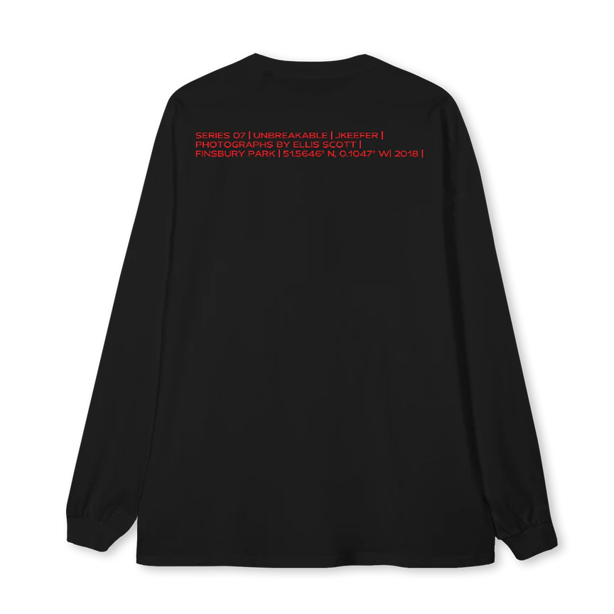 SCREAMINGLONG Black Oversized LS Tee. - Image 2