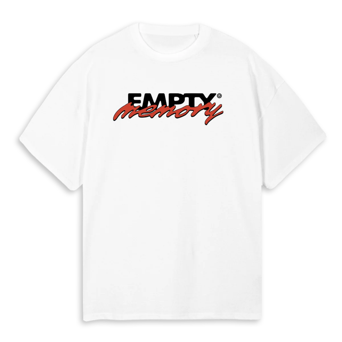 SCRIPTLOGO White Oversized Tee.