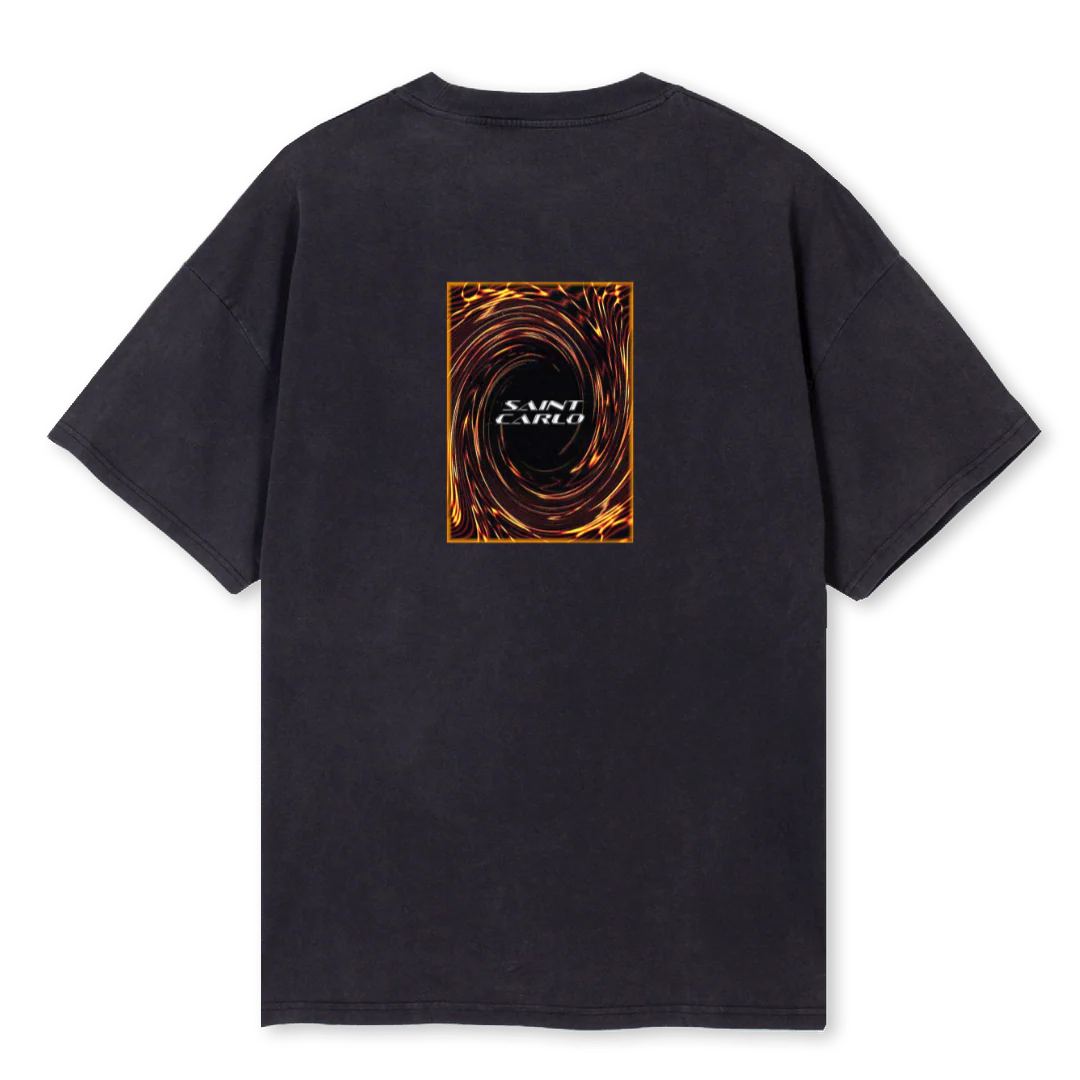 SCYUGI Vintage Black Oversized Tee. - Image 2