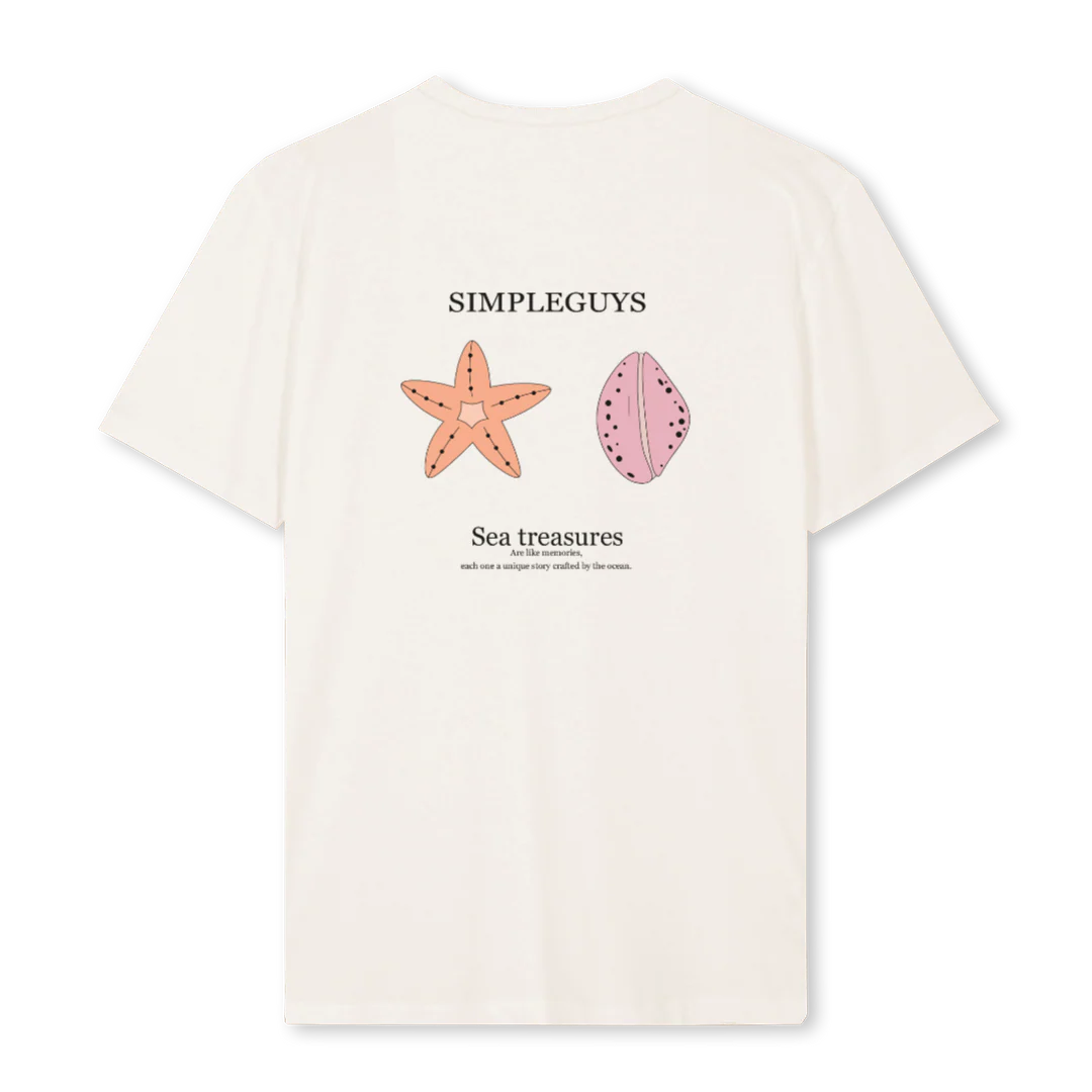 SEAFRUITS Vintage White Regular Tee. - Image 2