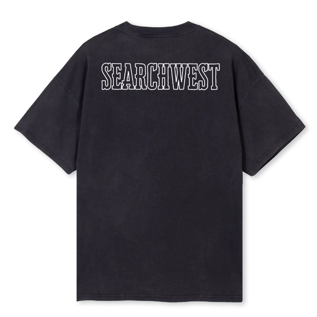 SEARCWEST Vintage Black Oversized Tee. - Image 2