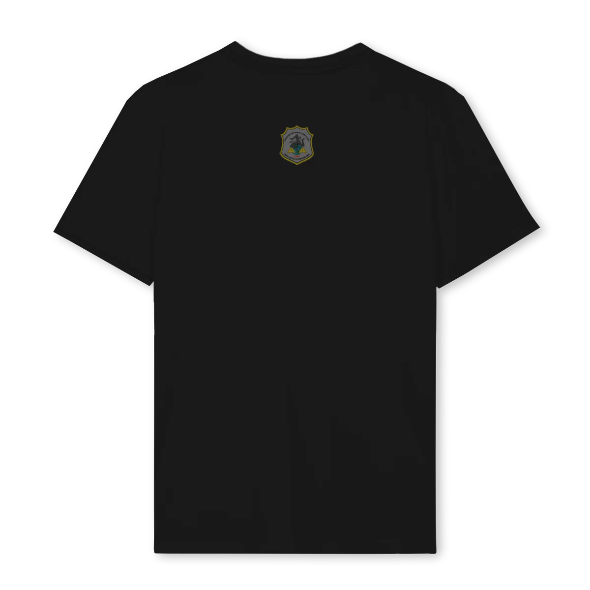 SECFRONTBACKBLACK Black Regular Tee. - Image 2