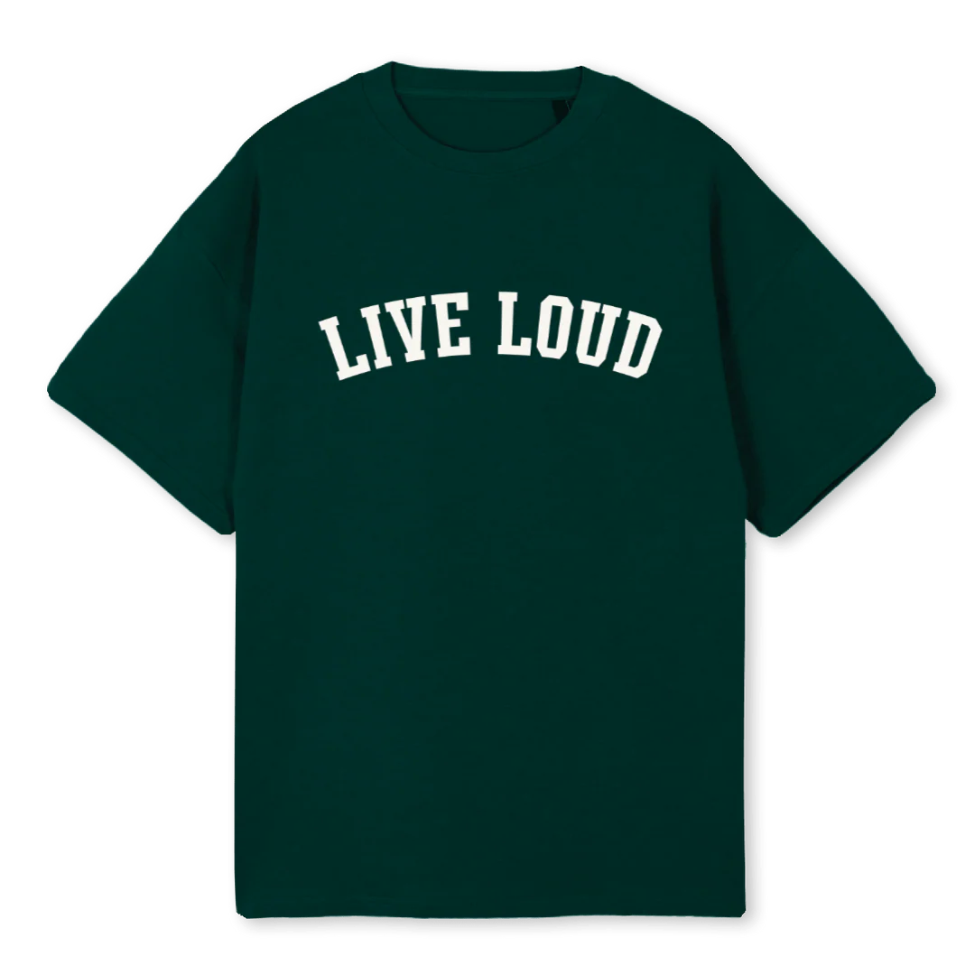 SECONDVGOVNIB Wild Green Oversized Tee.